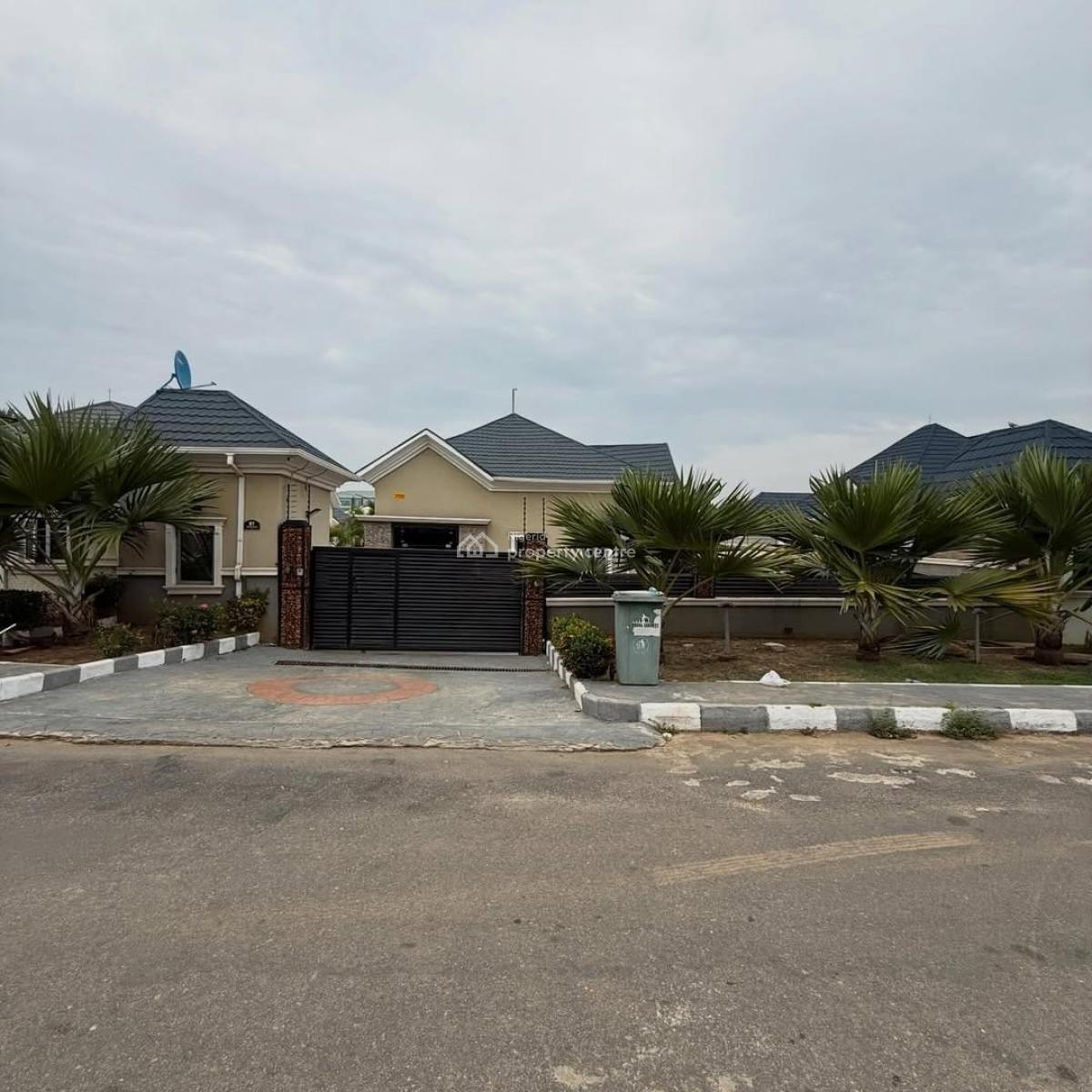 Furnished 3bedroom Bungalo, Serene, Galadimawa, Abuja, Detached Bungalow for Rent