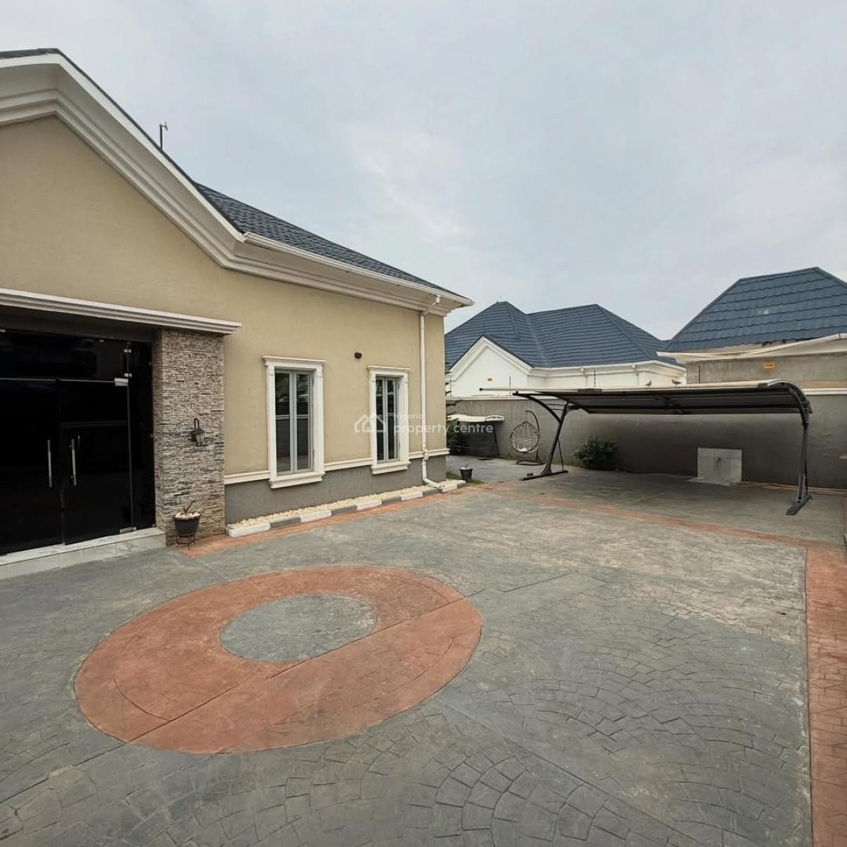 Furnished 3bedroom Bungalo, Serene, Galadimawa, Abuja, Detached Bungalow for Rent