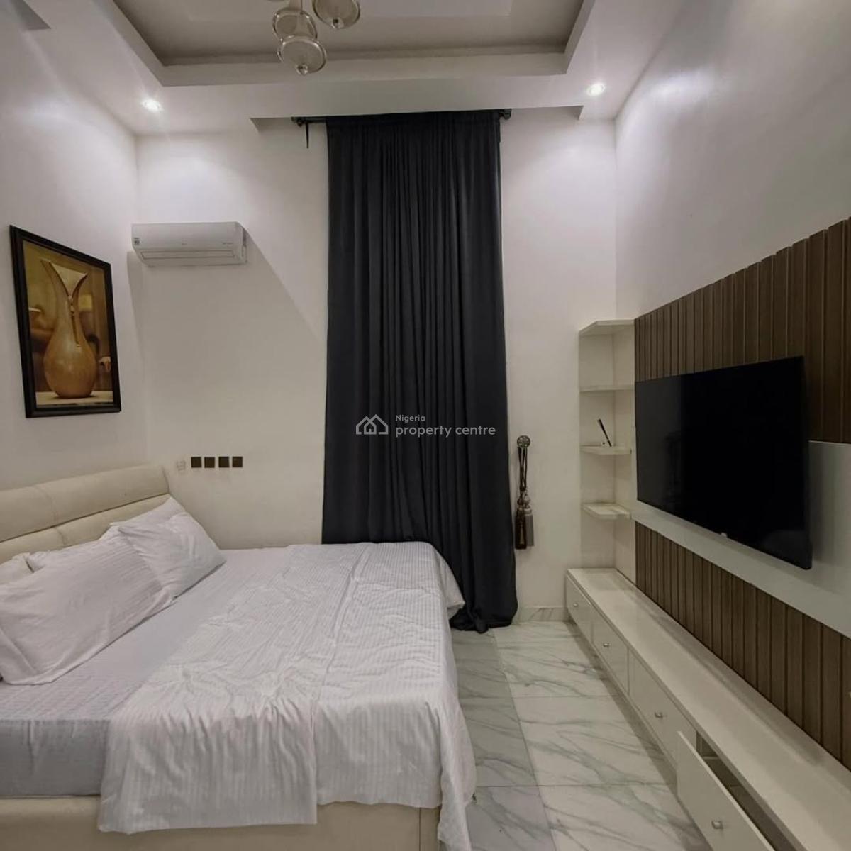 Furnished 3bedroom Bungalo, Serene, Galadimawa, Abuja, Detached Bungalow for Rent