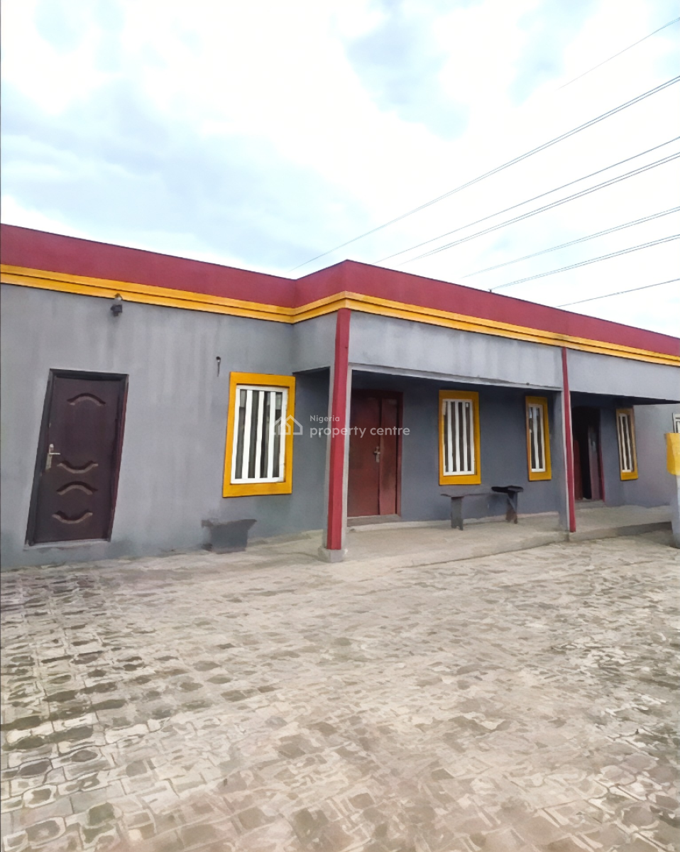 Office Space on 4 Plots on a Busy Major Road, Gu Ake Road, Eliozu, Port Harcourt, Rivers, Office Space for Rent