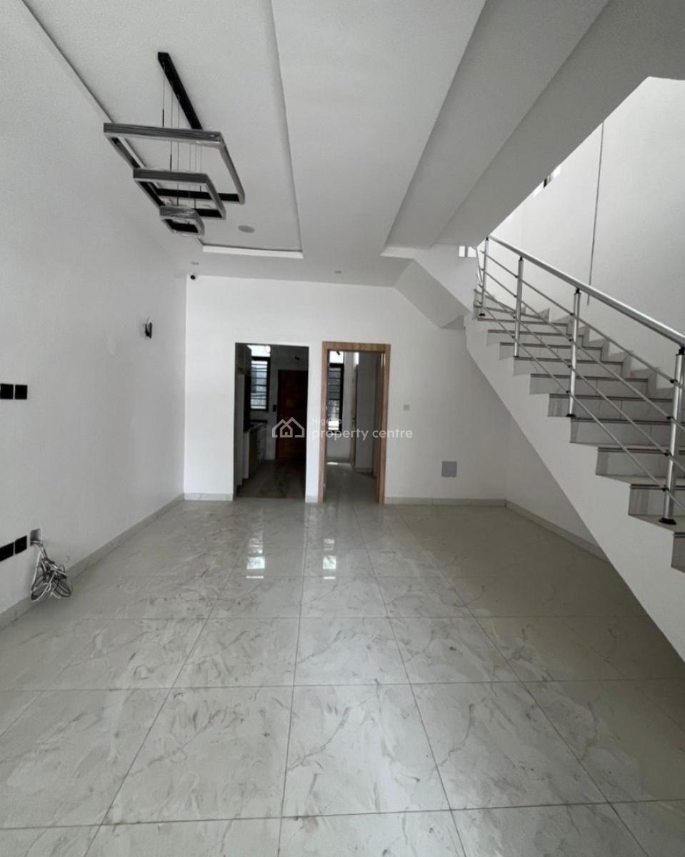 Lovely 4 Bedroom Terrace Duplex with Bq, Chevron, Lekki, Lagos, Terraced Duplex for Sale