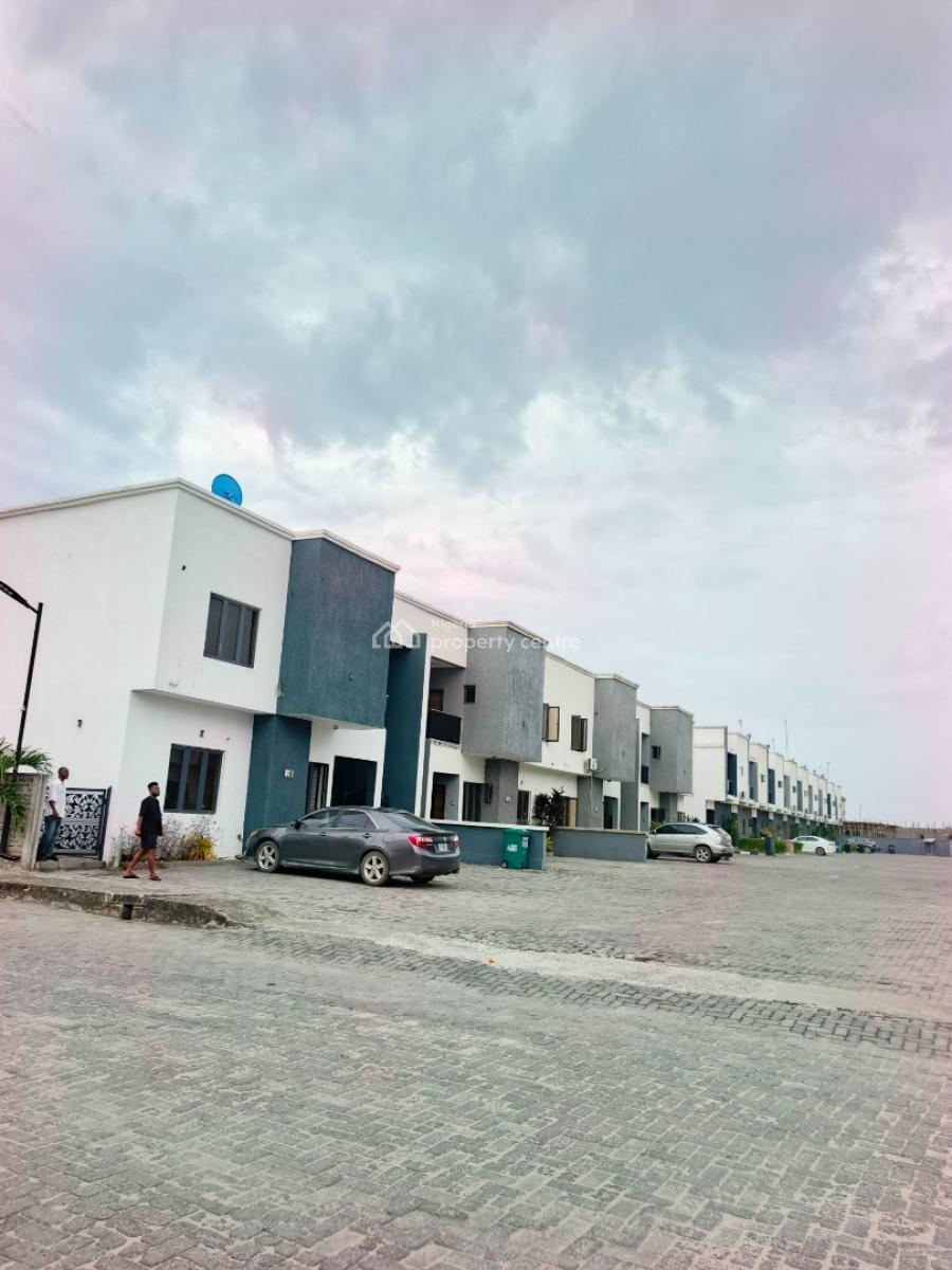 Smart Spacious 3 Bedrooms Terrace Duplex., in Call Before Entering and 24/7 Power Supply Estate at Abraham Adesan, Ajah, Lagos, Terraced Duplex for Rent