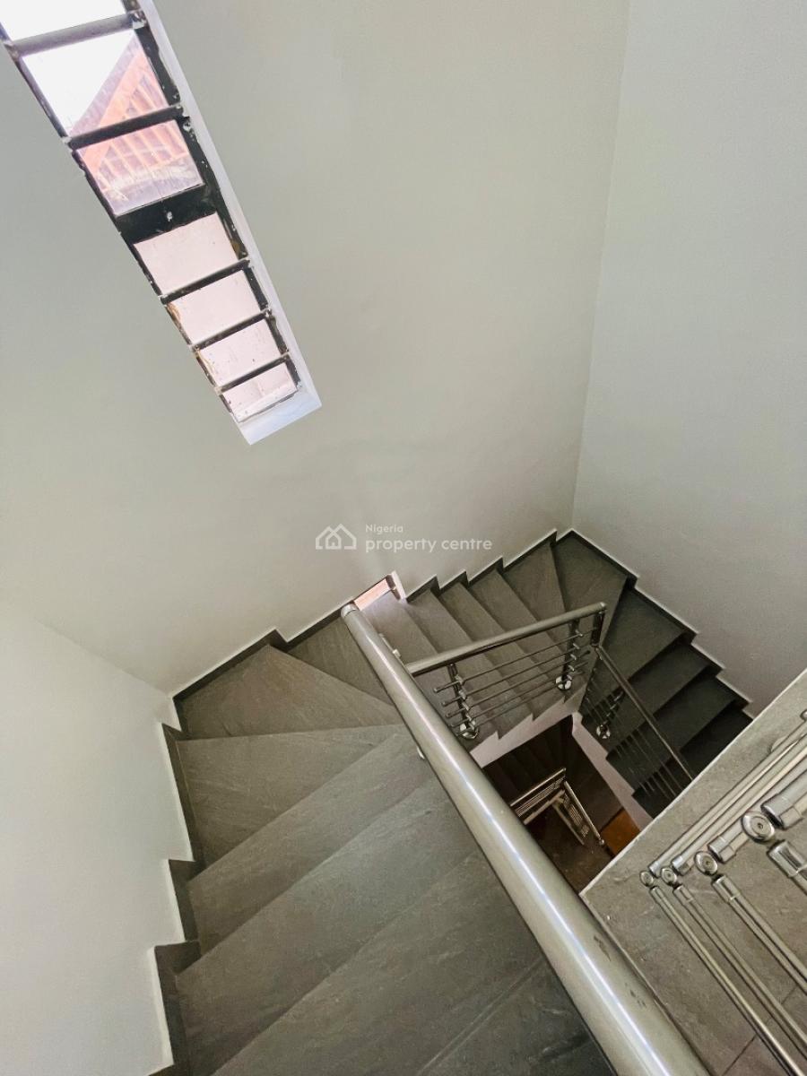 Newly Built 7 Bedroom Fully Detached Duplex with a Bqim, Exclusively Built Home with Pool, Study, Bq in a Secured Estate, Gra Phase 2, Magodo, Lagos, Detached Duplex for Sale