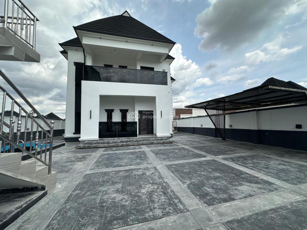 Superbly Finished 4 Bedroom Detached Duplex with Swimming Pool, Off Sars Road, Rukpokwu, Port Harcourt, Rivers, Detached Duplex for Sale