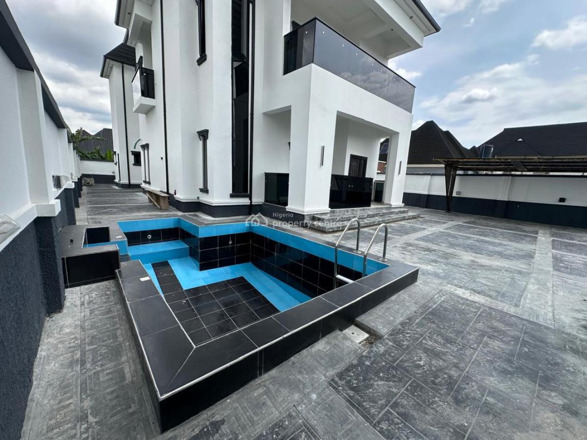 Superbly Finished 4 Bedroom Detached Duplex with Swimming Pool, Off Sars Road, Rukpokwu, Port Harcourt, Rivers, Detached Duplex for Sale