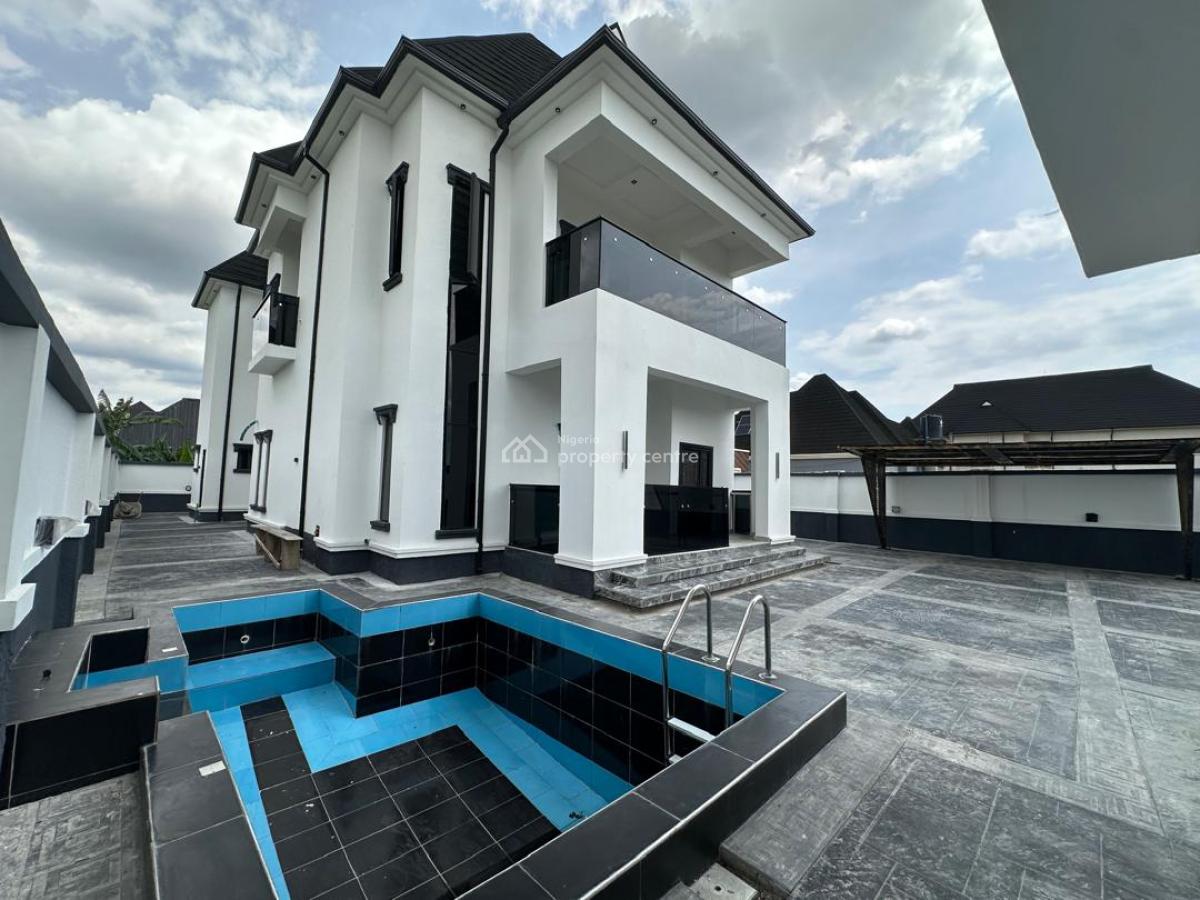 Superbly Finished 4 Bedroom Detached Duplex with Swimming Pool, Off Sars Road, Rukpokwu, Port Harcourt, Rivers, Detached Duplex for Sale