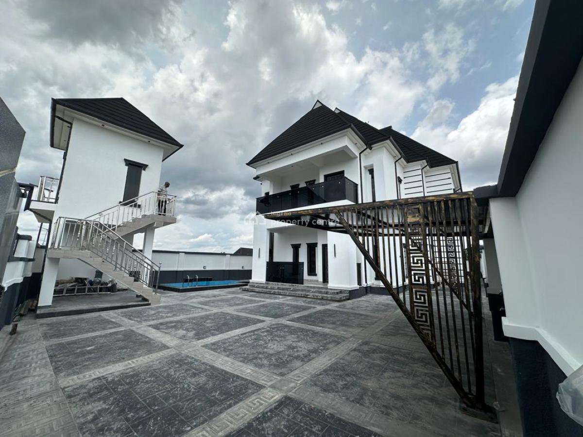 Superbly Finished 4 Bedroom Detached Duplex with Swimming Pool, Off Sars Road, Rukpokwu, Port Harcourt, Rivers, Detached Duplex for Sale
