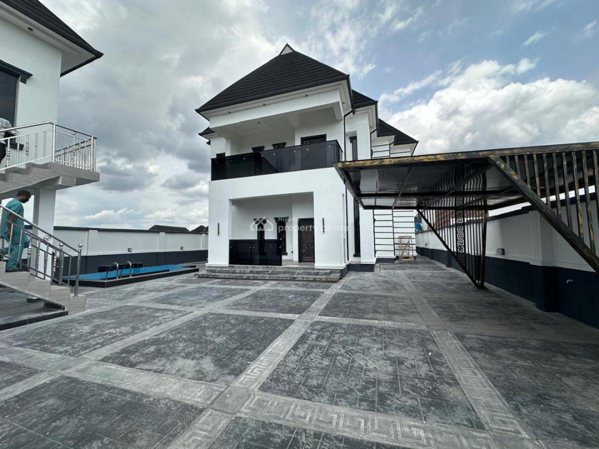 Superbly Finished 4 Bedroom Detached Duplex with Swimming Pool, Off Sars Road, Rukpokwu, Port Harcourt, Rivers, Detached Duplex for Sale