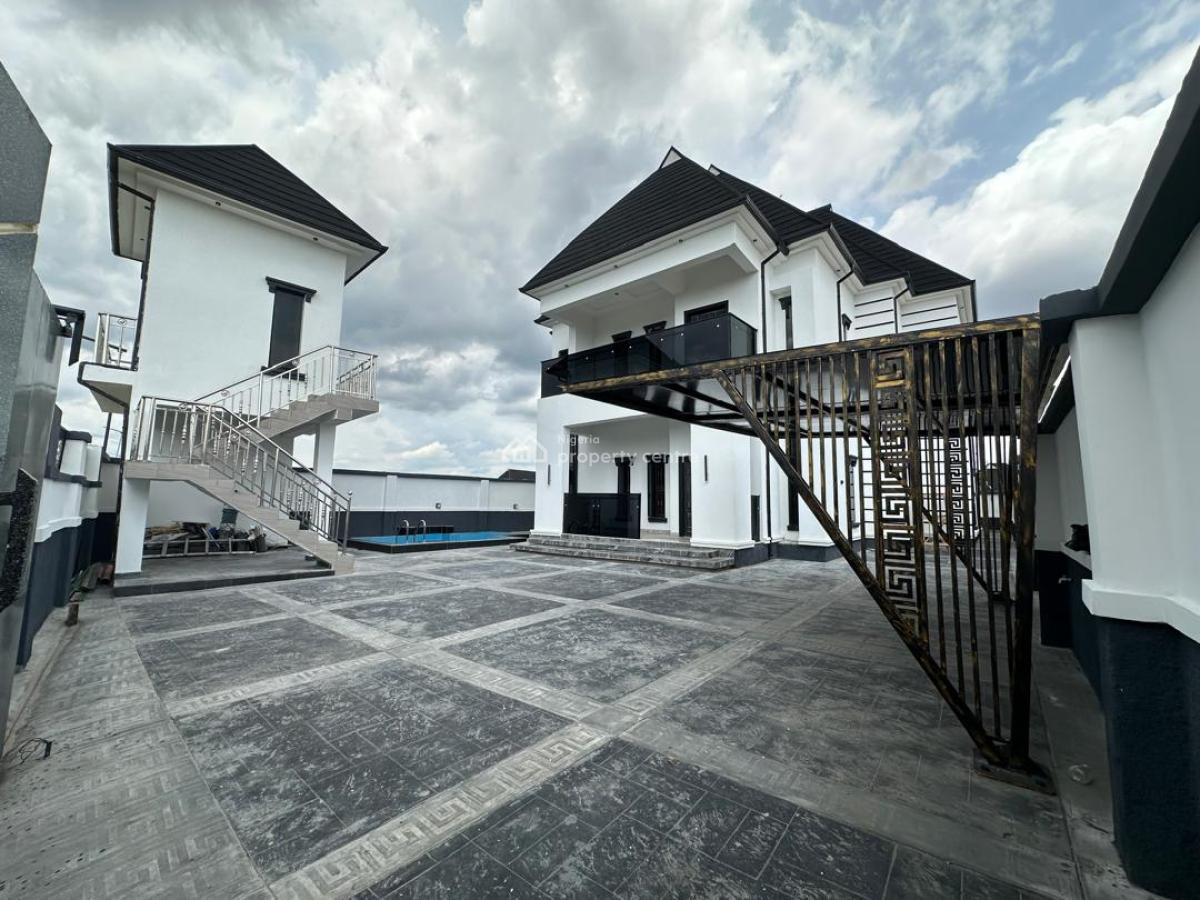 Superbly Finished 4 Bedroom Detached Duplex with Swimming Pool, Off Sars Road, Rukpokwu, Port Harcourt, Rivers, Detached Duplex for Sale