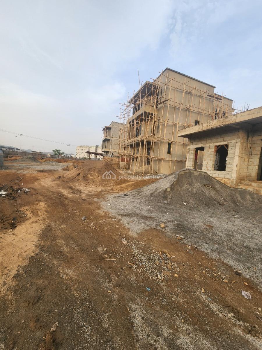 Fully Detached 6 Bedroom Duplex (carcass) in a Fantastic Location, Katampe Main, Katampe, Abuja, Detached Duplex for Sale