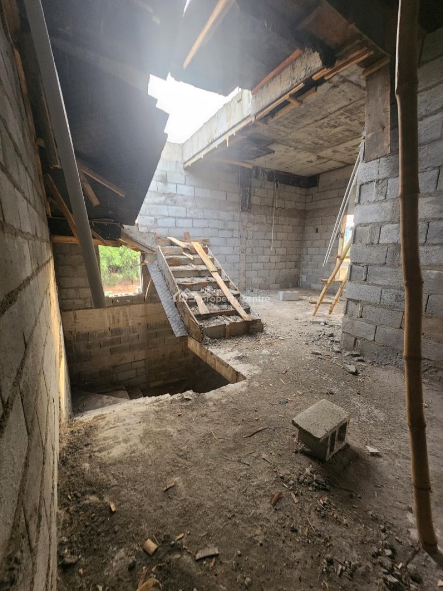 Fully Detached 6 Bedroom Duplex (carcass) in a Fantastic Location, Katampe Main, Katampe, Abuja, Detached Duplex for Sale