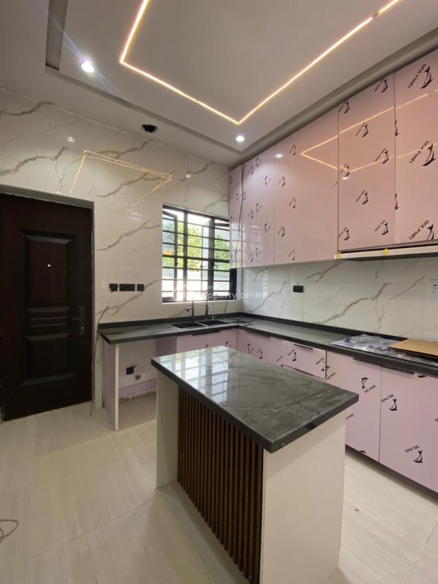 Elegant 4 Bedroom Semi Detached Duplex with a Bq in a Nice Environment, Ajah, Lagos, Semi-detached Duplex for Sale