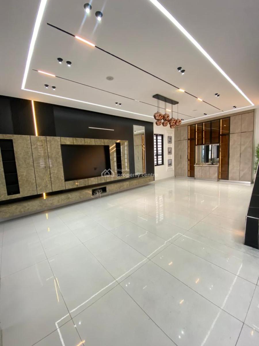 Aesthetically Pleasing 5 Bedroom Detached Duplex with Swimming Pool, with Swimming Pool,private Cinema, Laundry Room, Box Room, Home Office, Ikota, Lekki, Lagos, Detached Duplex for Sale
