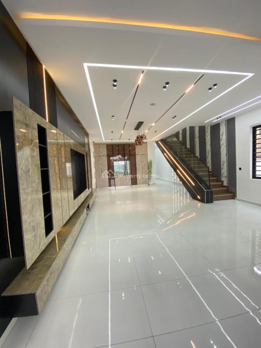 Aesthetically Pleasing 5 Bedroom Detached Duplex with Swimming Pool, with Swimming Pool,private Cinema, Laundry Room, Box Room, Home Office, Ikota, Lekki, Lagos, Detached Duplex for Sale