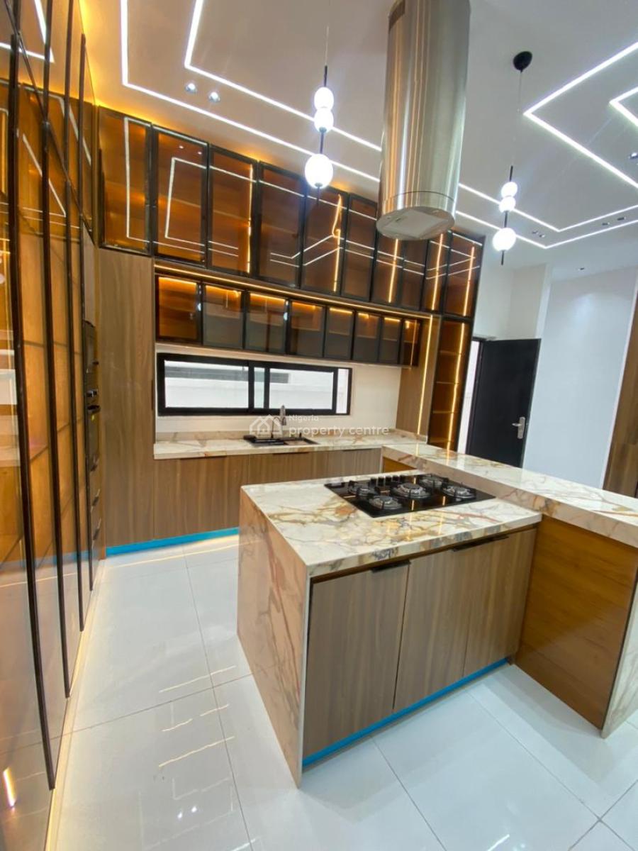 Aesthetically Pleasing 5 Bedroom Detached Duplex with Swimming Pool, with Swimming Pool,private Cinema, Laundry Room, Box Room, Home Office, Ikota, Lekki, Lagos, Detached Duplex for Sale