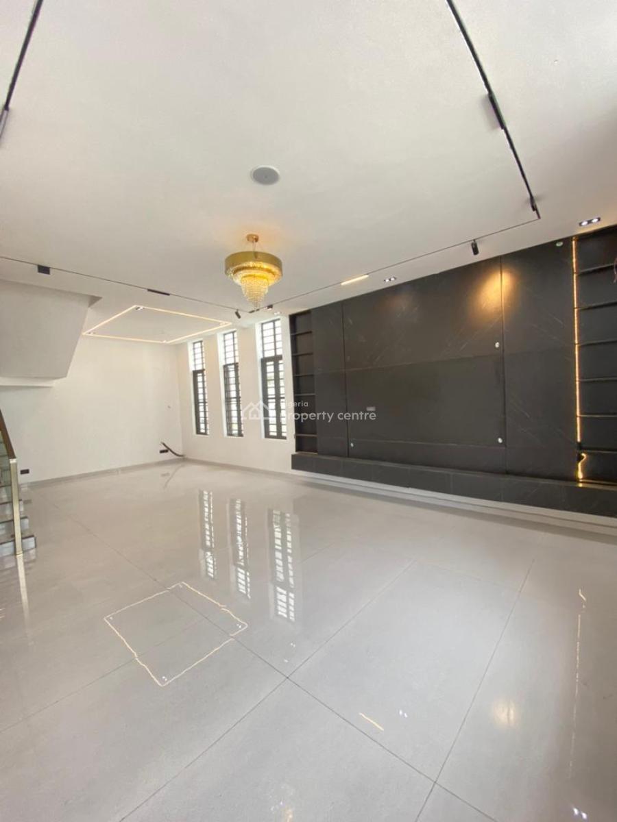 Contemporary 5 Bedroom Fully Detached Duplex with Bq, Cinema, Rooftop, Contemporary 5 Bedroom Duplex with Bq, Cinema, Rooftop in Chevron, Lekki, Lagos, Detached Duplex for Sale