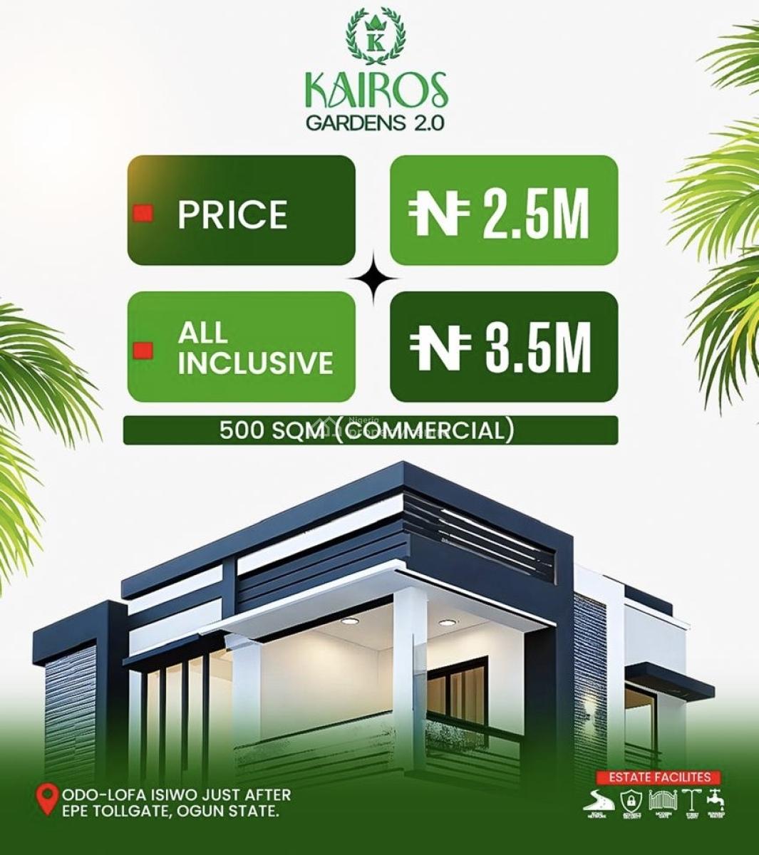 Luxury Land, Odo-lofa Isiwo By Epe Tollgate, Epe, Lagos, Residential Land for Sale