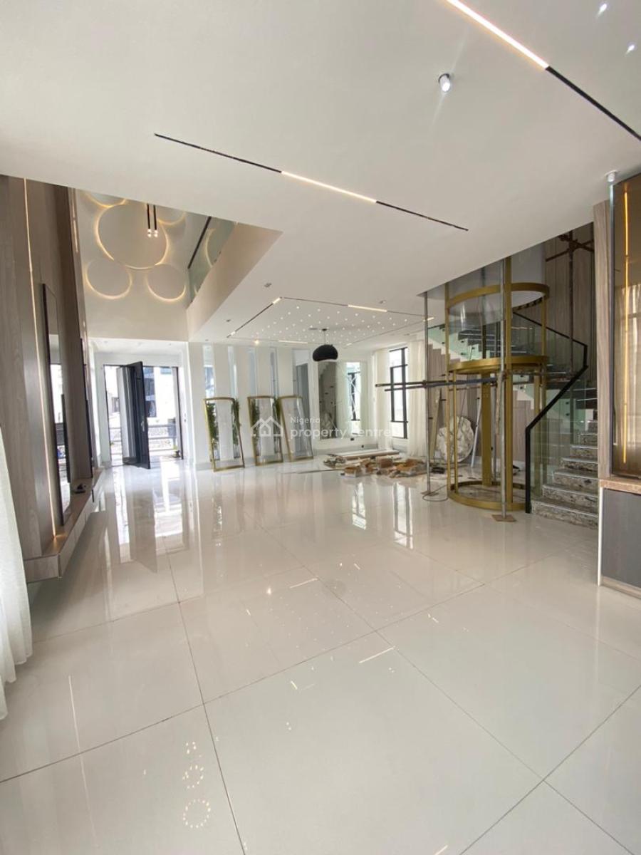 Luxury 6 Bedroom Fully Detached Duplex with Bq, Cinema, Rooftop Lounge, Luxury 6 Bedroom Duplex with Bq, Cinema, Rooftop Lounge in Chevron, Lekki, Lagos, Detached Duplex for Sale