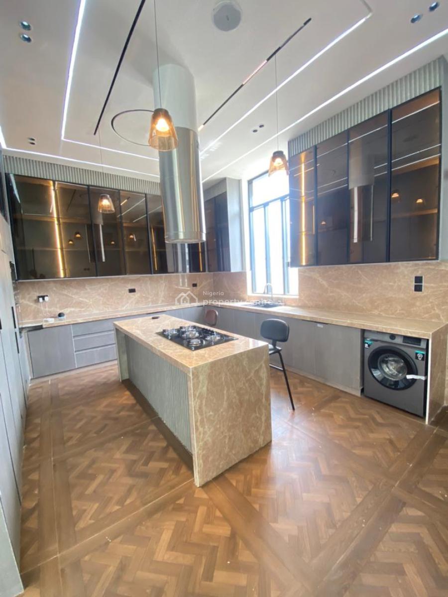 Luxury 6 Bedroom Fully Detached Duplex with Bq, Cinema, Rooftop Lounge, Luxury 6 Bedroom Duplex with Bq, Cinema, Rooftop Lounge in Chevron, Lekki, Lagos, Detached Duplex for Sale