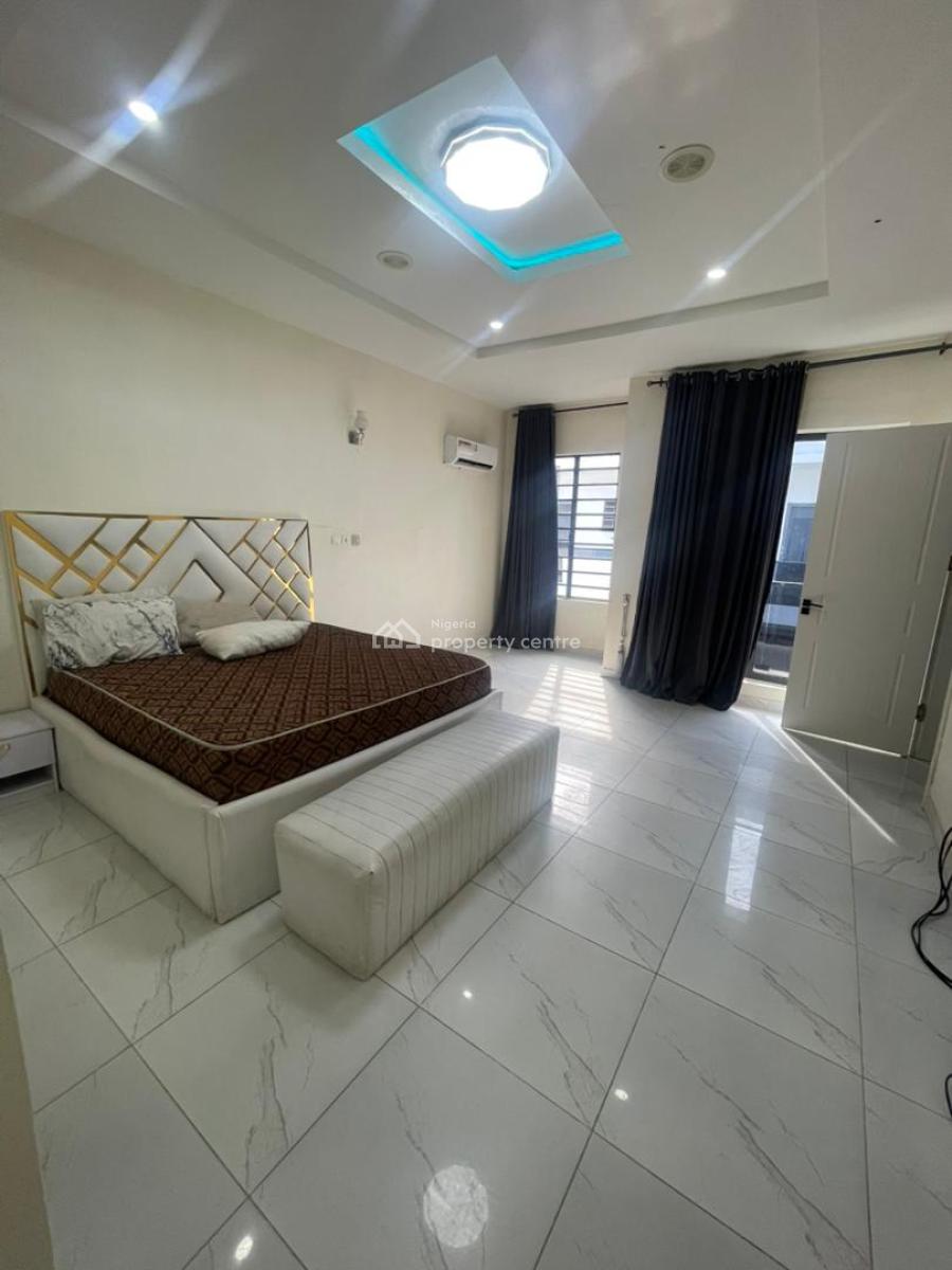 Luxury Furnished 4bedroom Terrace Duplex with Excellent Facility, Ikota, Ikota, Lekki, Lagos, Terraced Duplex for Rent