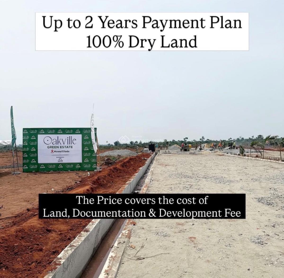 a C of O Buy and Build Land at Mowe Ofada Very Affordable, Close to Nestle Plc, Mowe Ofada, Ogun, Residential Land for Sale