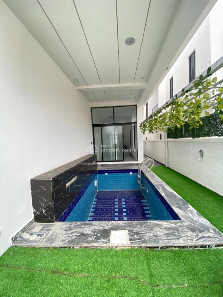 Newly Built 5 Bedroom Duplex with Pool, Sangotedo, Ajah, Lagos, Detached Duplex for Sale
