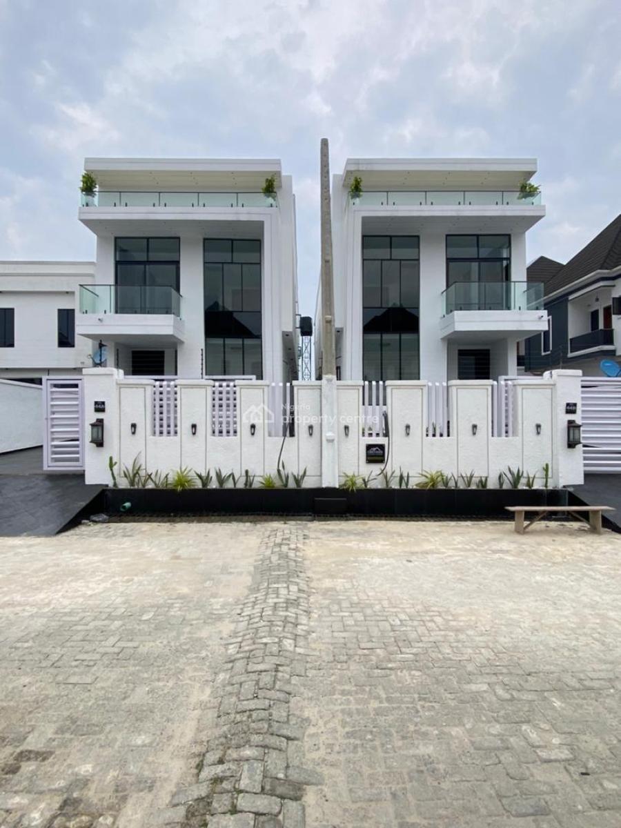 Newly Built 5 Bedroom Duplex with Pool, Sangotedo, Ajah, Lagos, Detached Duplex for Sale