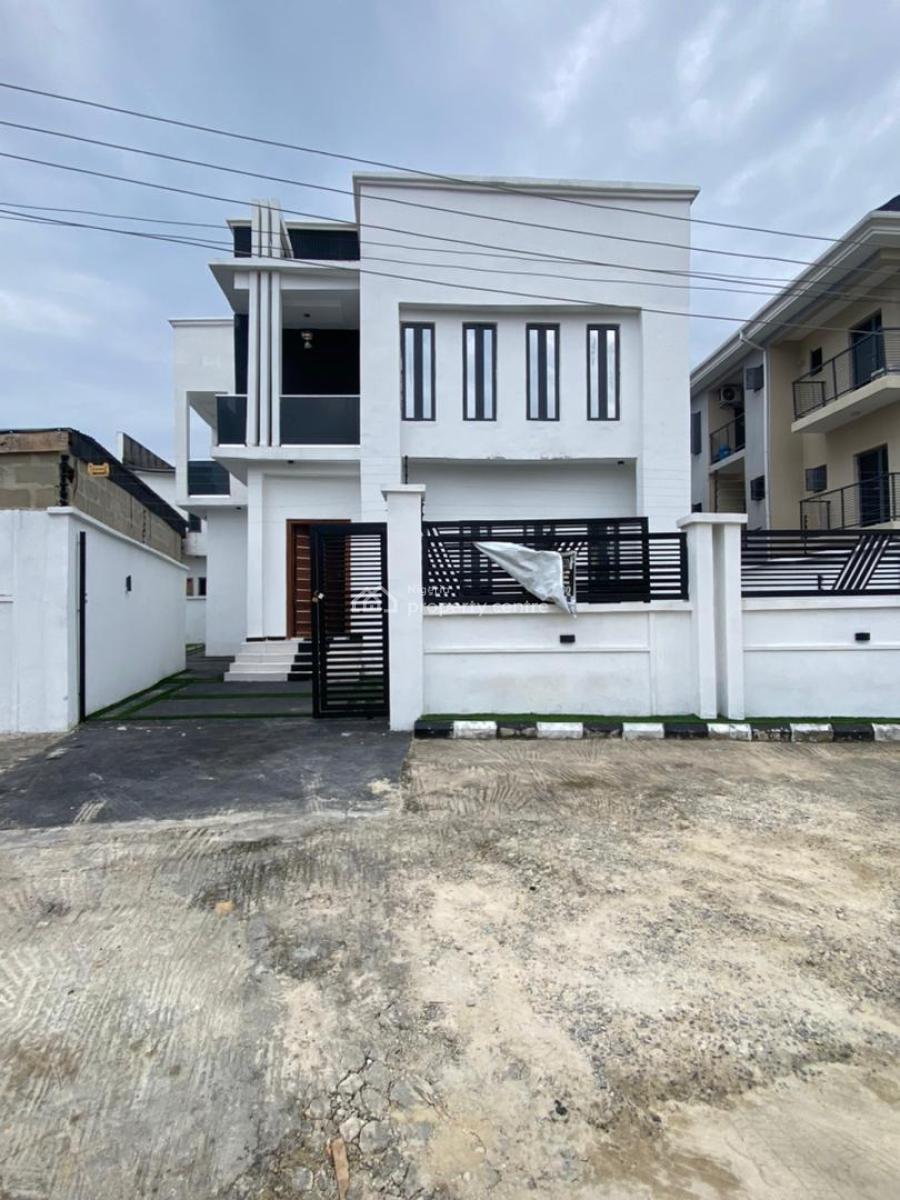 Exquisite 4 Bedroom Duplex with Bq, Sangotedo, Ajah, Lagos, Detached Duplex for Sale