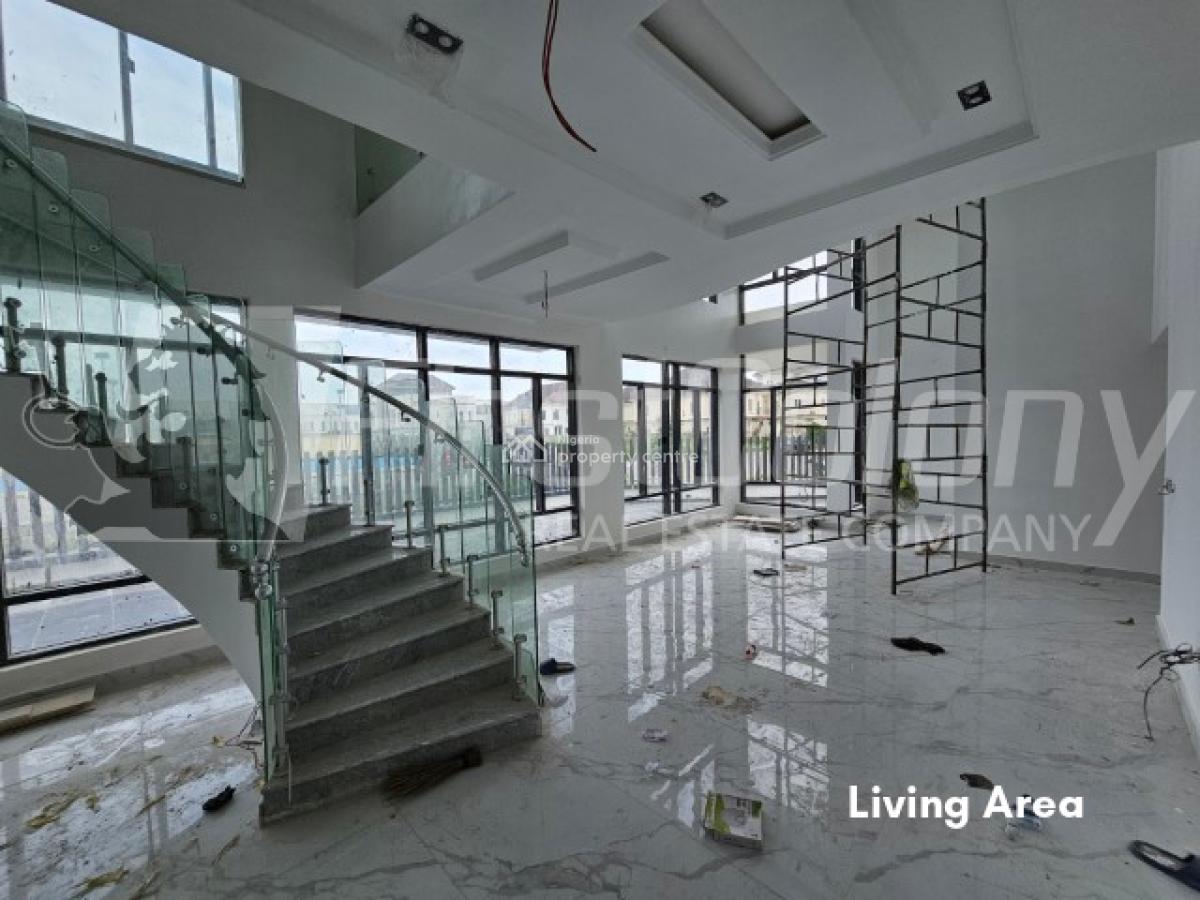 Grandiose Private 5 Bedroom Detached Home (with Swimming Pool), Osapa, Lekki, Lagos, Detached Duplex for Sale