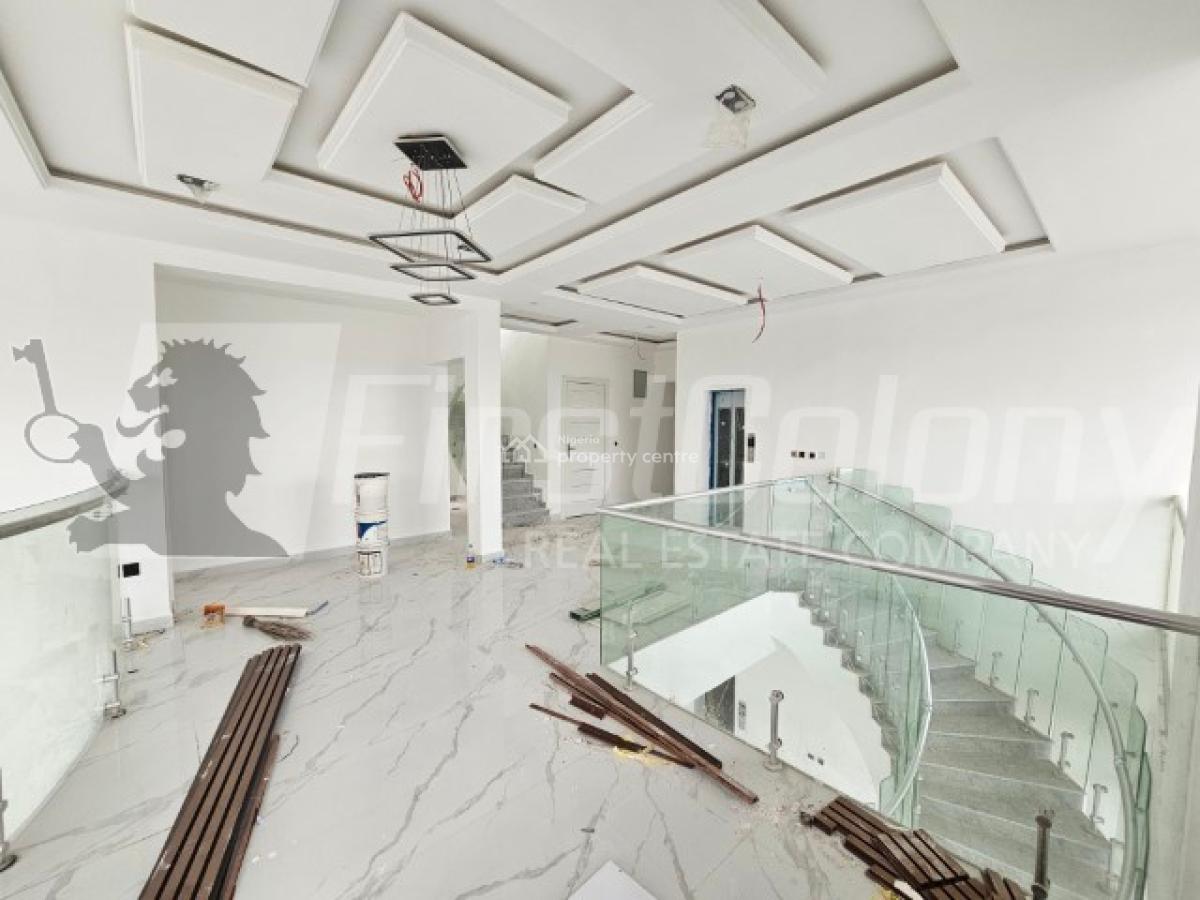 Grandiose Private 5 Bedroom Detached Home (with Swimming Pool), Osapa, Lekki, Lagos, Detached Duplex for Sale