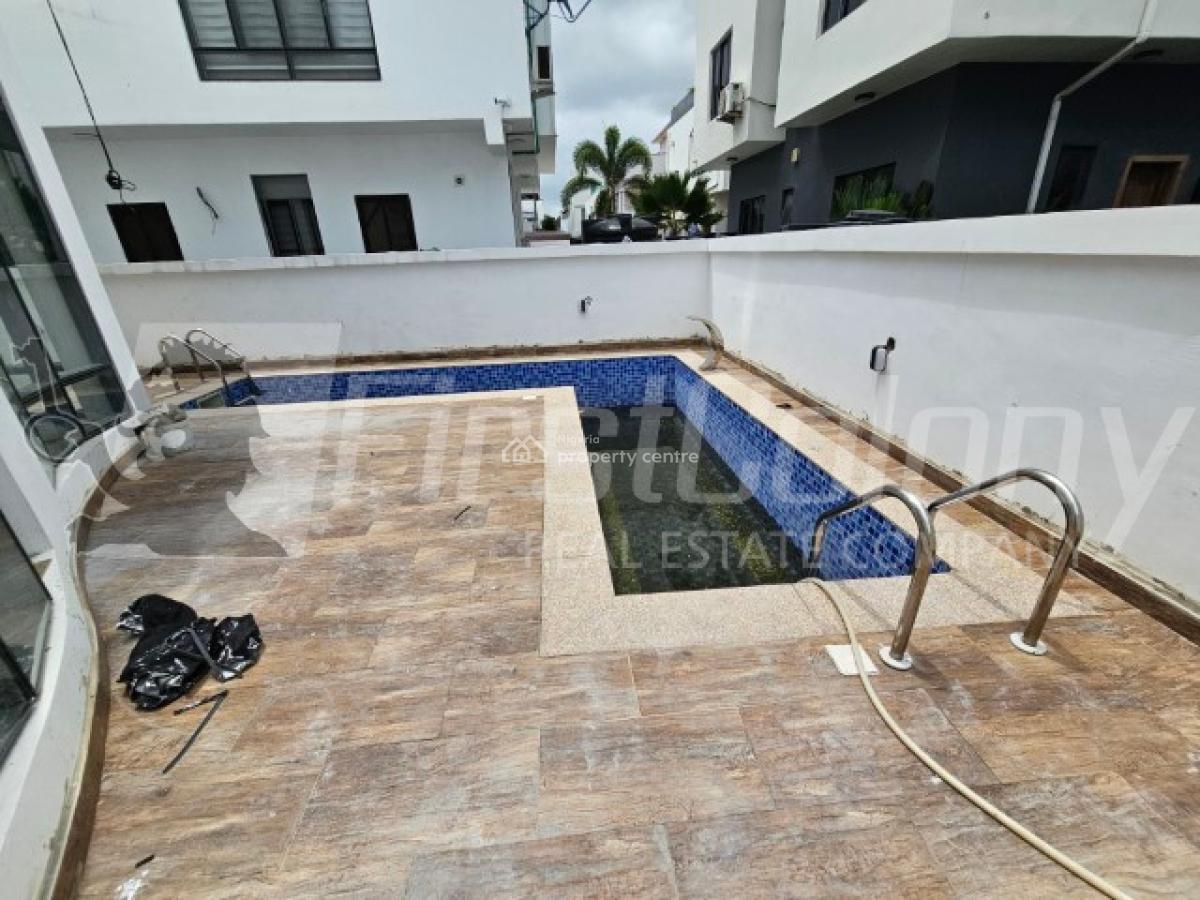 Grandiose Private 5 Bedroom Detached Home (with Swimming Pool), Osapa, Lekki, Lagos, Detached Duplex for Sale