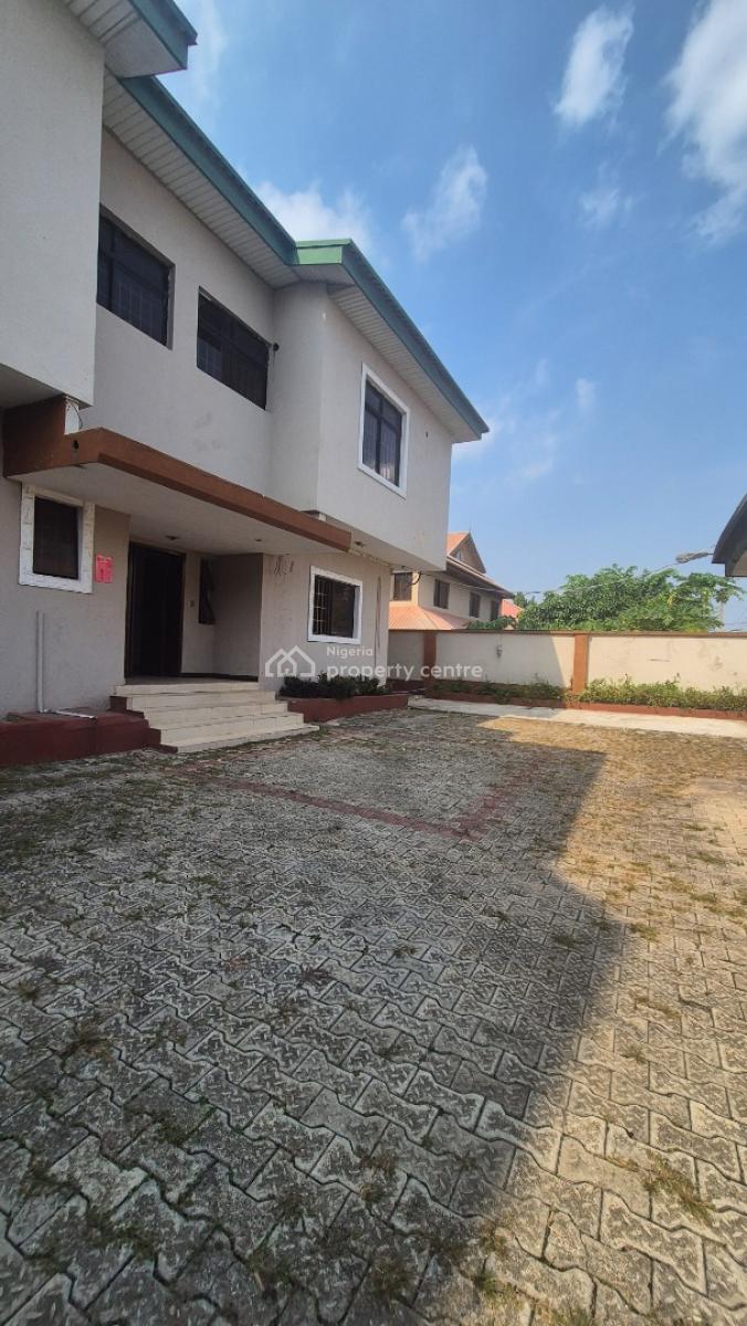 Massive 6 Bedroom Fully Detached Duplex with 2rooms Bq in Gra Ikeja, Off Issac John Street Gra Ikeja. Good for Residential Or Quiet Office, Ikeja Gra, Ikeja, Lagos, Detached Duplex for Rent