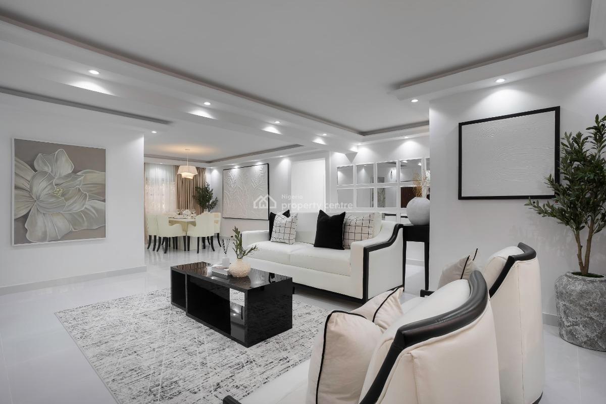 a Quiet Luxury Three-bedroom, Ikoyi, Lagos, Flat / Apartment Short Let