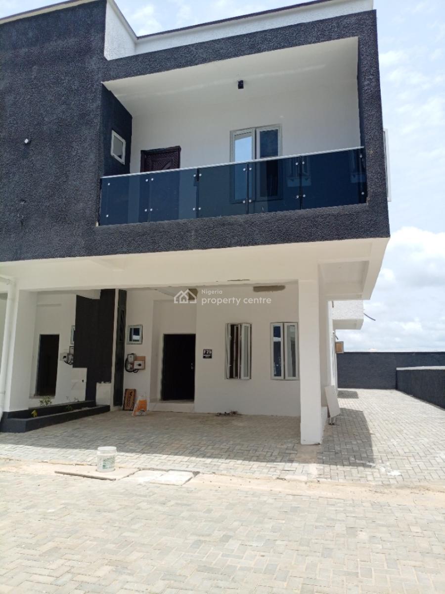 3 Bedroom Solar Powered & Very Spacious Duplex with Boys Quater, Dkk Bus Stop, Sangotedo, Ajah, Lagos, Semi-detached Duplex for Sale
