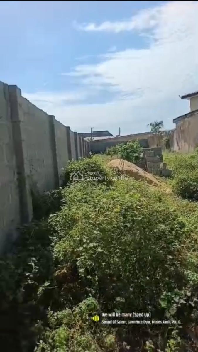 Half Plot of Land Fenced at Oba-olaide Estate Ibeshe. Ikorodu, Lagos., Oba Olaide Estate, Ibeshe, Ikorodu, Lagos, Residential Land for Sale