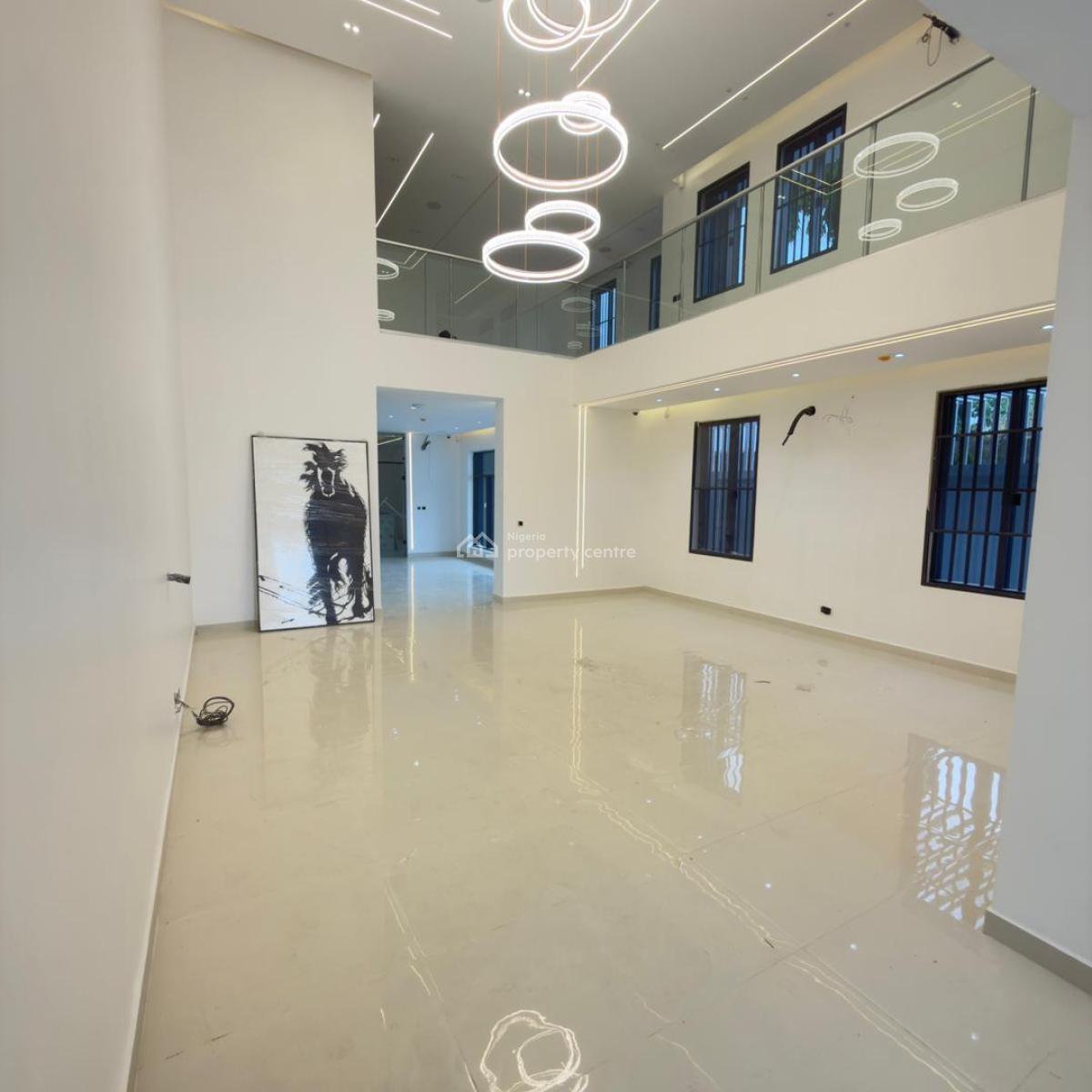 Luxury 5 Bedroom Semi Detached with a Gym, Cinema and Pool, Osapa, Lekki, Lagos, Semi-detached Duplex for Sale