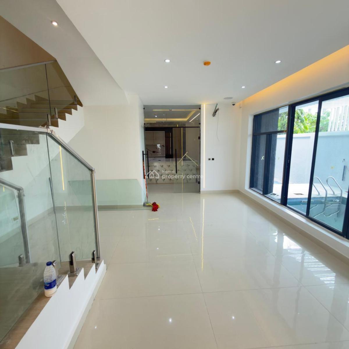 Luxury 5 Bedroom Semi Detached with a Gym, Cinema and Pool, Osapa, Lekki, Lagos, Semi-detached Duplex for Sale