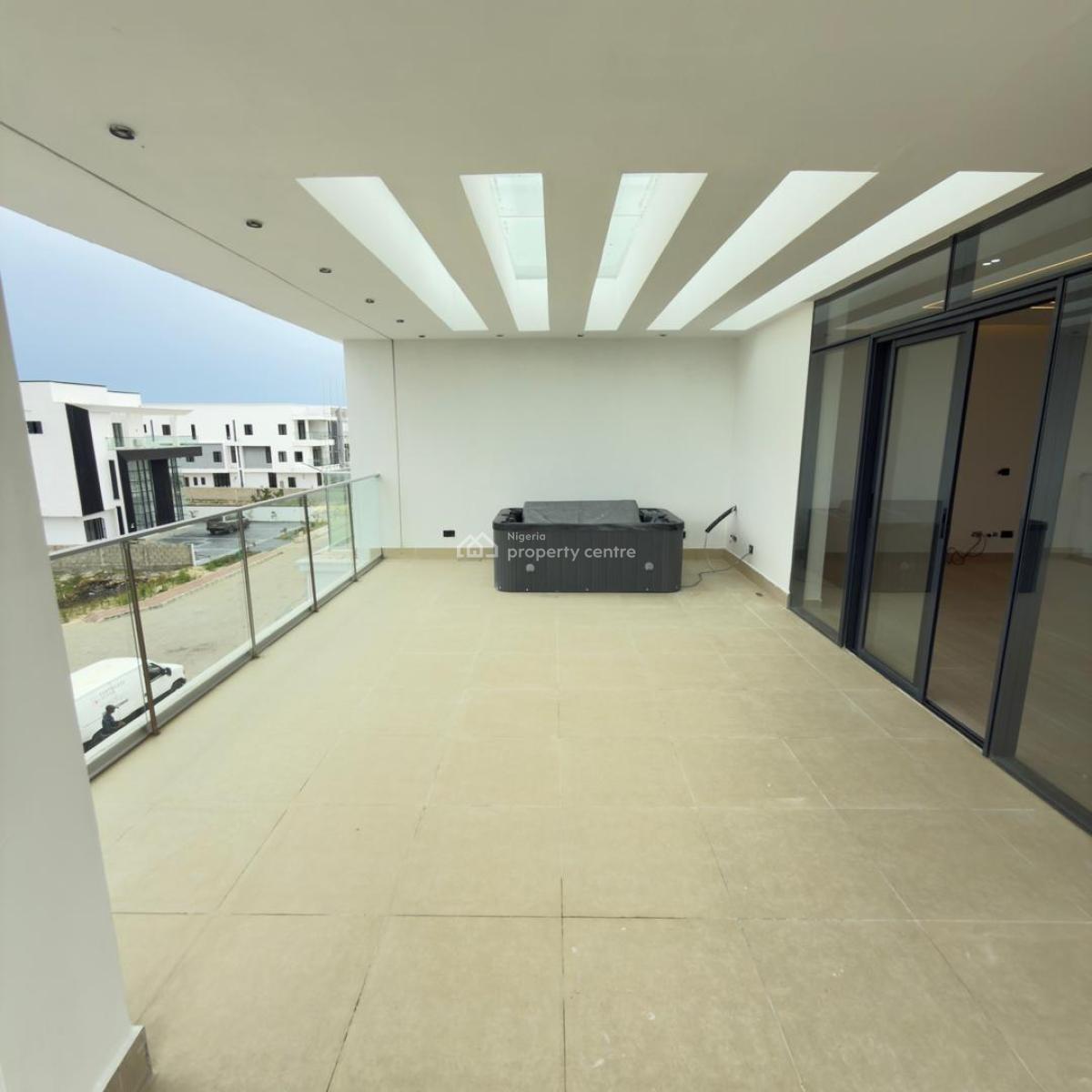 Luxury 5 Bedroom Semi Detached with a Gym, Cinema and Pool, Osapa, Lekki, Lagos, Semi-detached Duplex for Sale