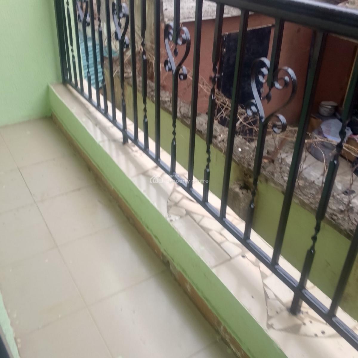a Newly Renovated 2 Bedroom Flat with Pop with One Toilet, Mangoro, Ikeja, Lagos, Flat / Apartment for Rent