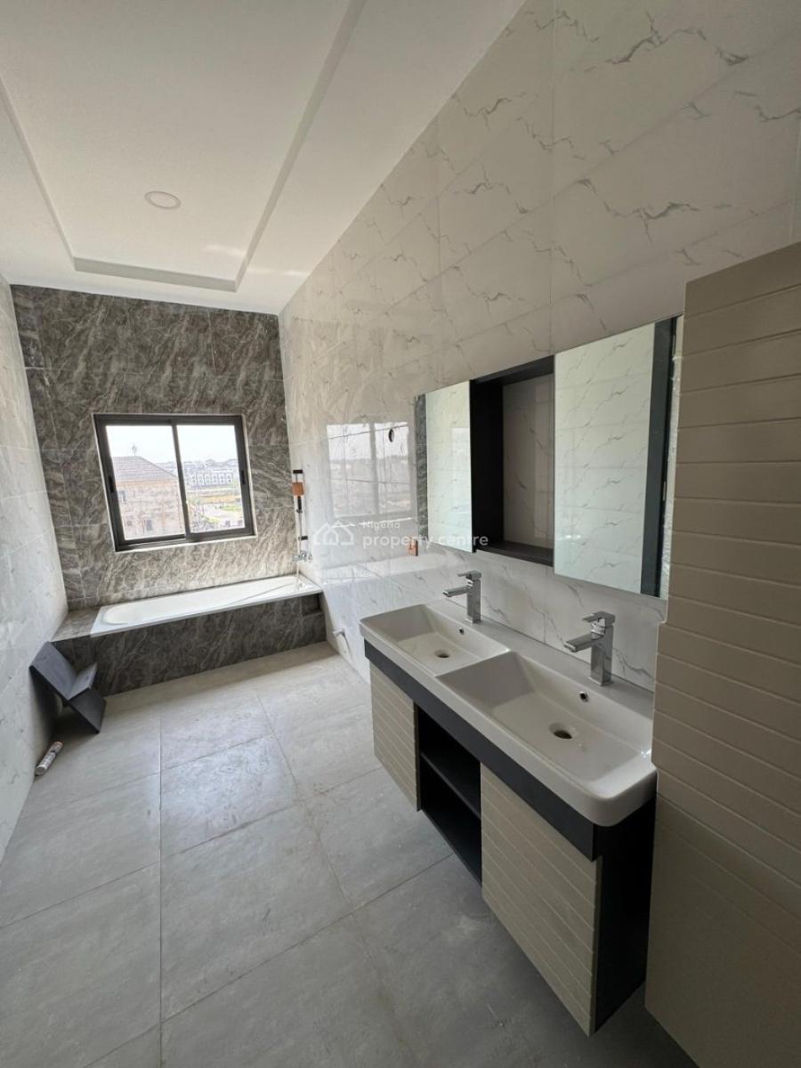 4 Bedroom Terrace Duplex with Bq, Serene Environment, Jahi, Abuja, Terraced Duplex for Rent