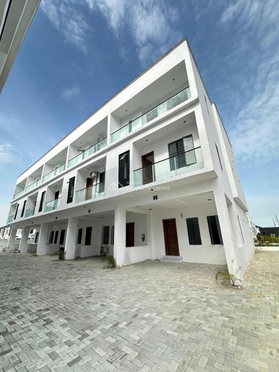 Luxury 4-bedroom Fully Serviced Terrace Duplex, Orchid Road, Lafiaji, Lekki, Lagos, Terraced Duplex for Sale