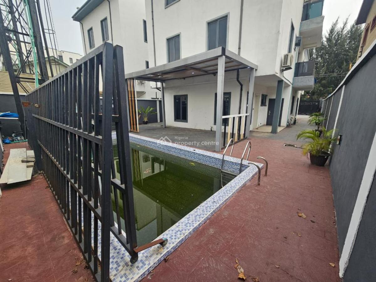 5 Bedroom Detached Duplex with Swimming Pool, Rooftop Terrace & Bq, Ikoyi, Lagos, Detached Duplex for Rent