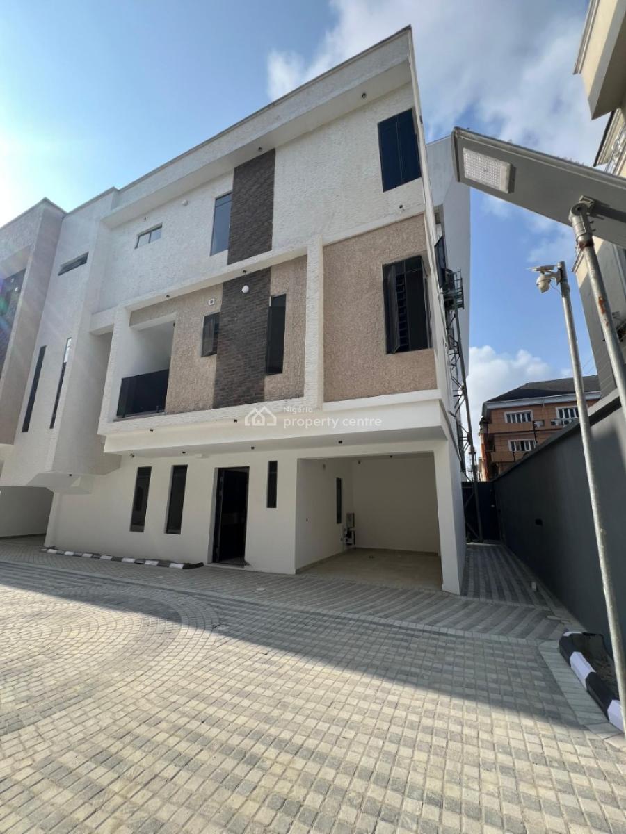 4 Bedroom Terrace with Boys Quarters and Inverter, Lekki Phase 1, Lekki, Lagos, Terraced Duplex for Sale