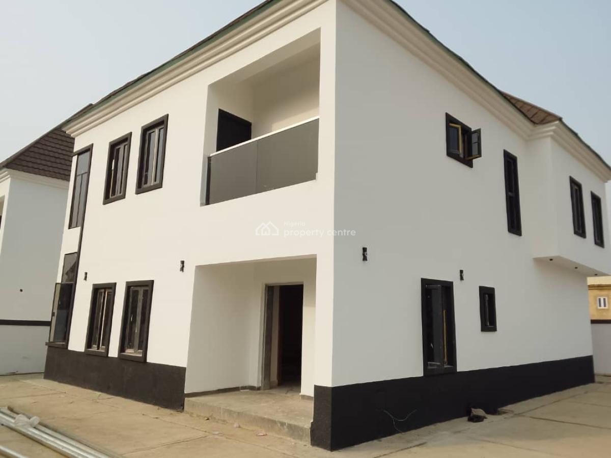 Luxury 4 Bedroom Duplex Built with Quality Materials, Sport Light Estate, Lugbe District, Abuja, Detached Duplex for Sale