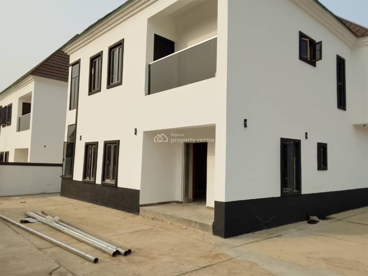 Luxury 4 Bedroom Duplex Built with Quality Materials, Sport Light Estate, Lugbe District, Abuja, Detached Duplex for Sale
