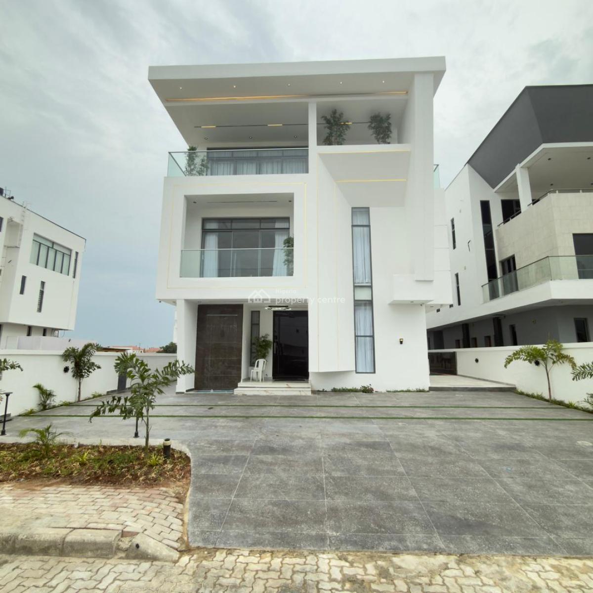 Majestic 5 Bed Semi Detached Duplex(elevator, Gym, Cinema, Pool), Osapa, Lekki, Lagos, Semi-detached Duplex for Sale