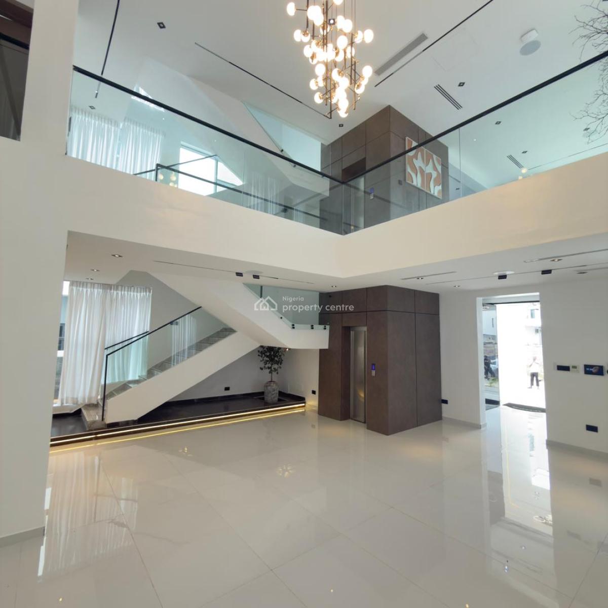 Majestic 5 Bed Semi Detached Duplex(elevator, Gym, Cinema, Pool), Osapa, Lekki, Lagos, Semi-detached Duplex for Sale