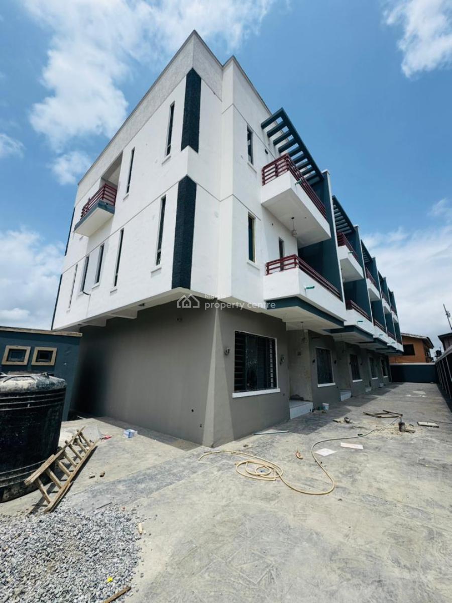 Captivating 4 Bedroom Terrace Duplex Plus Bq in Secured Environment., Beautifully Built Home with Bq in a Secured Estate, Olowora, Magodo, Lagos, Terraced Duplex for Sale