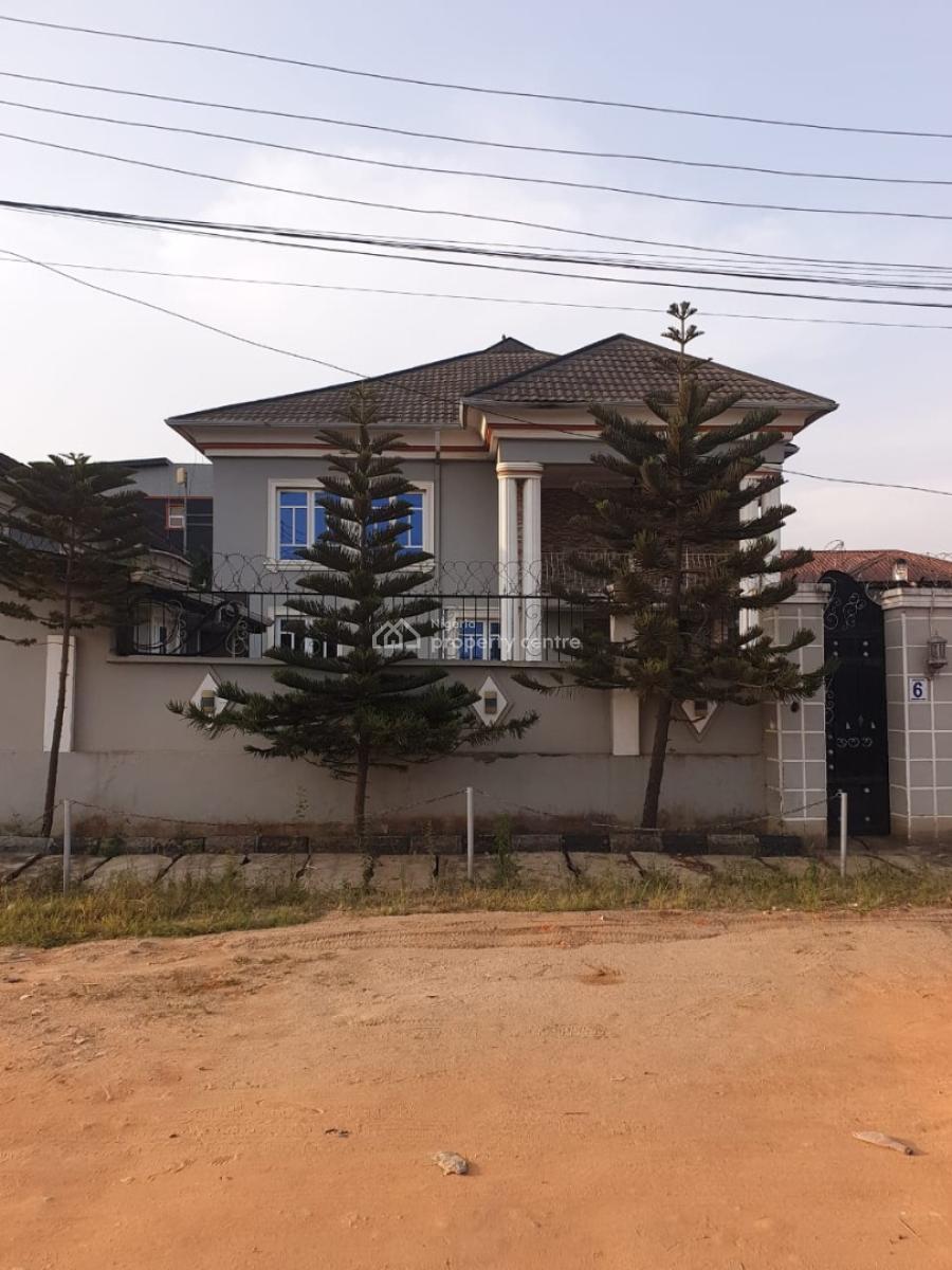 5 Bedroom Duplex with Miniflat Bq Agm Estate Opposite Ayobalogun, Opic Estate, Opic, Isheri North, Lagos, Detached Duplex for Sale