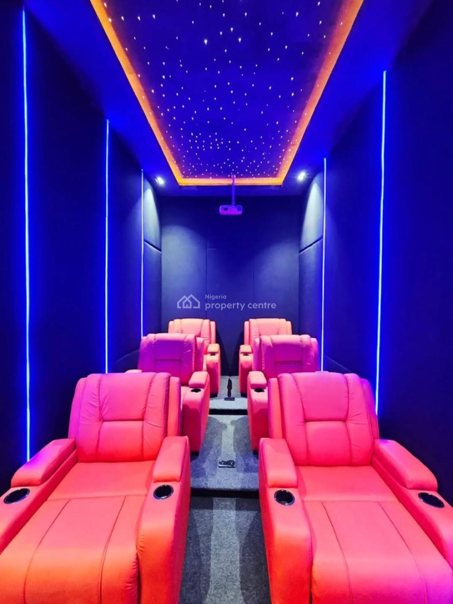 5bedroom Detached Duplex with Swimming Pool, Cinema, Gazebo, Chevron, Lekki, Lagos, Detached Duplex for Sale